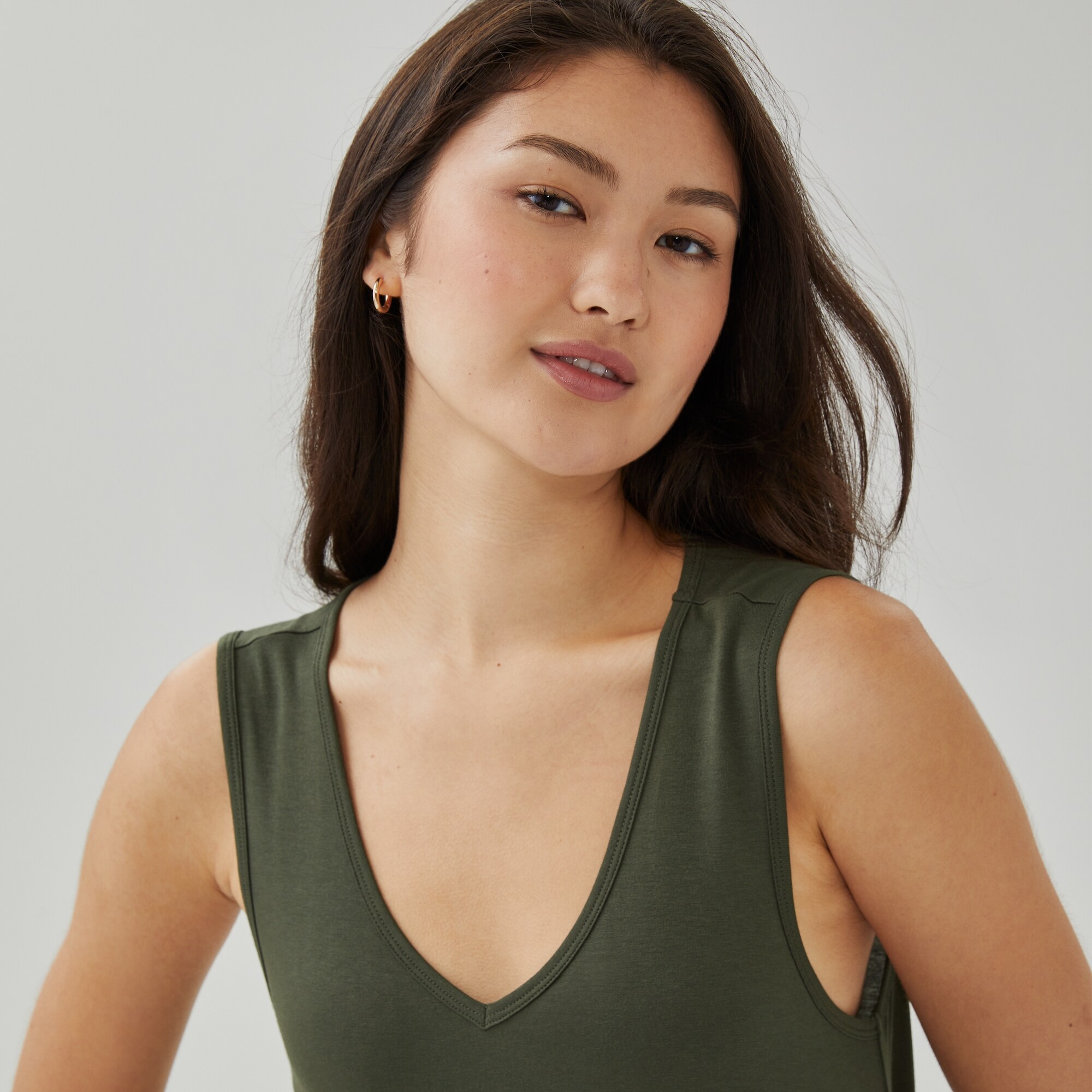 V-Neck Dress Cover-Up