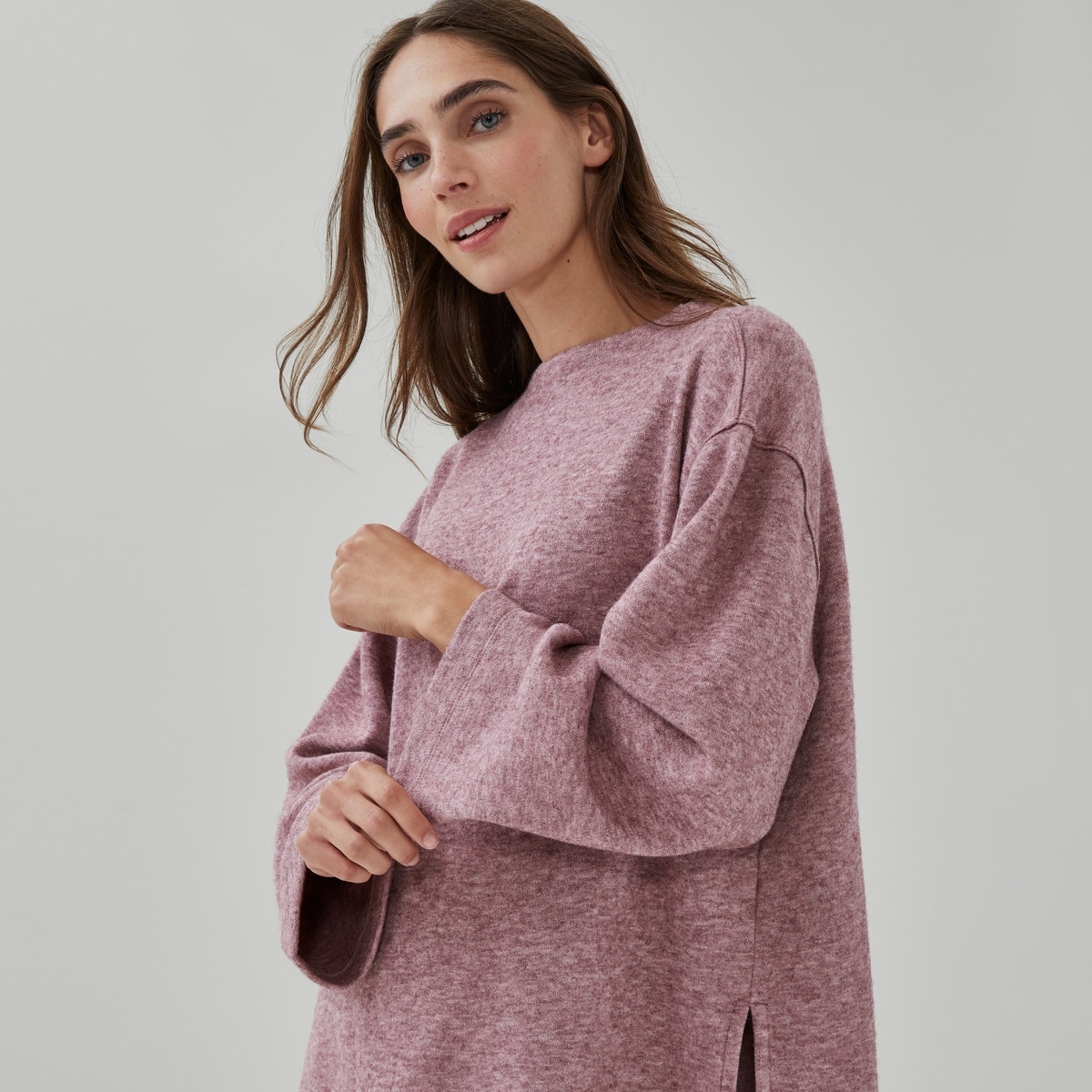 Funnel Neck Long Sleeve