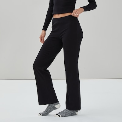 Pantalon de détente côtelé - Noir