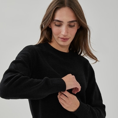 Lounge Sweater - Black