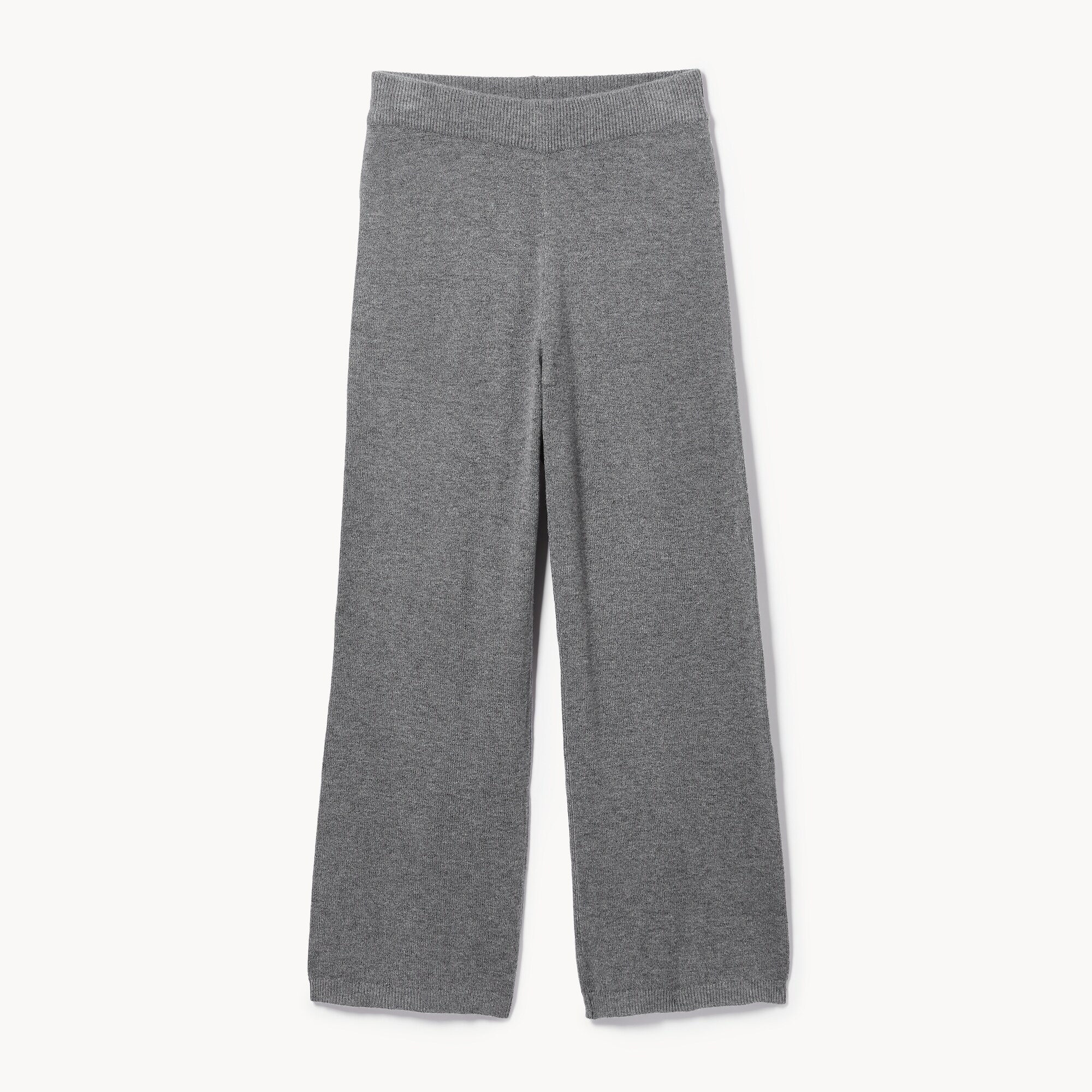 Wide Leg Lounge Pant in Charcoal Melange from Joe Fresh