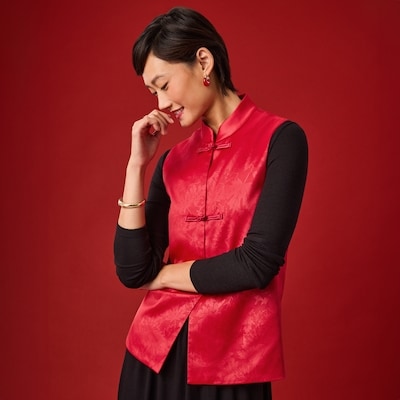 Gilet du Nouvel An lunaire - Rouge