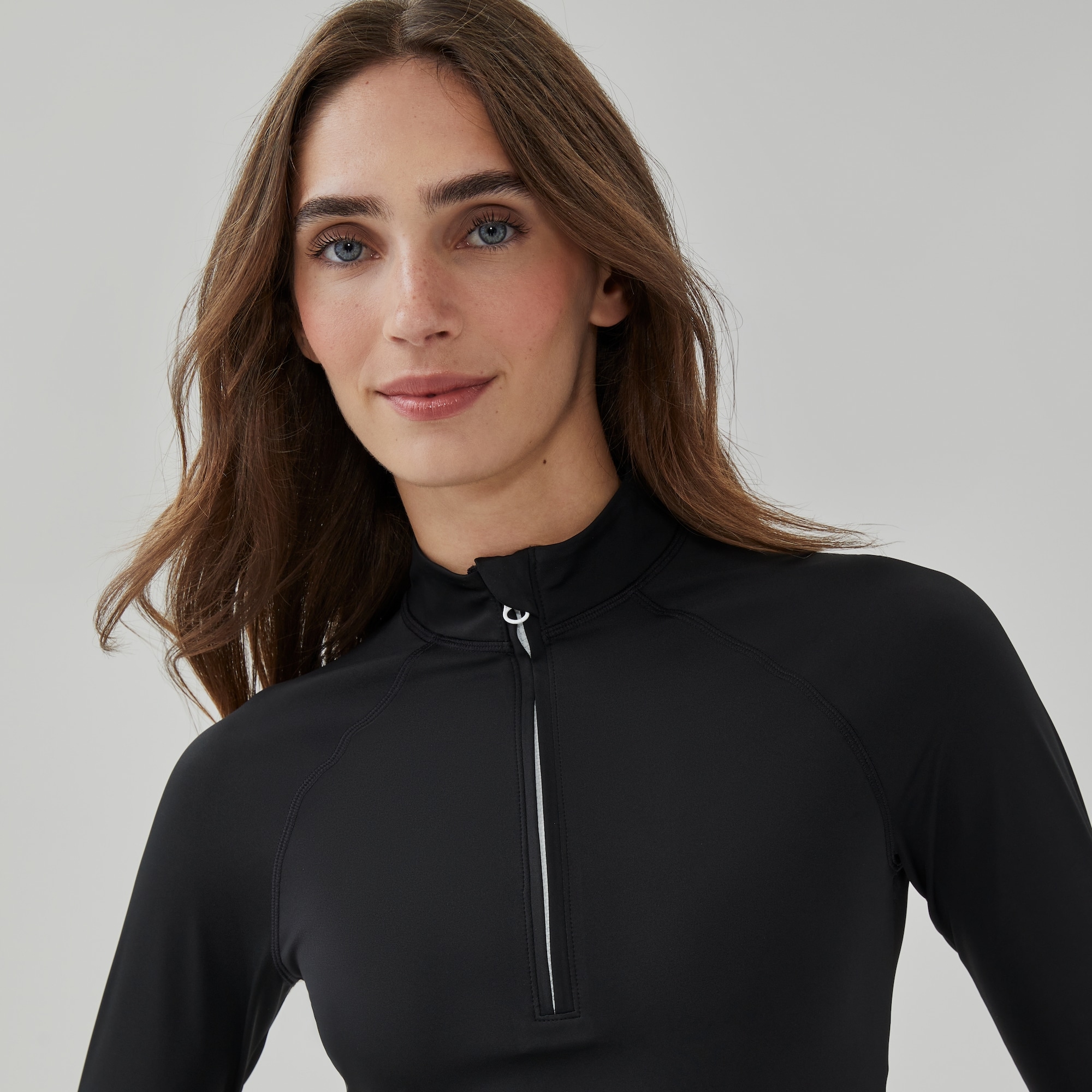 Long Sleeve Rash Guard in Black from Joe Fresh