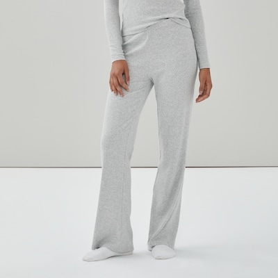 Ribbed Lounge Pant - Grey Mix