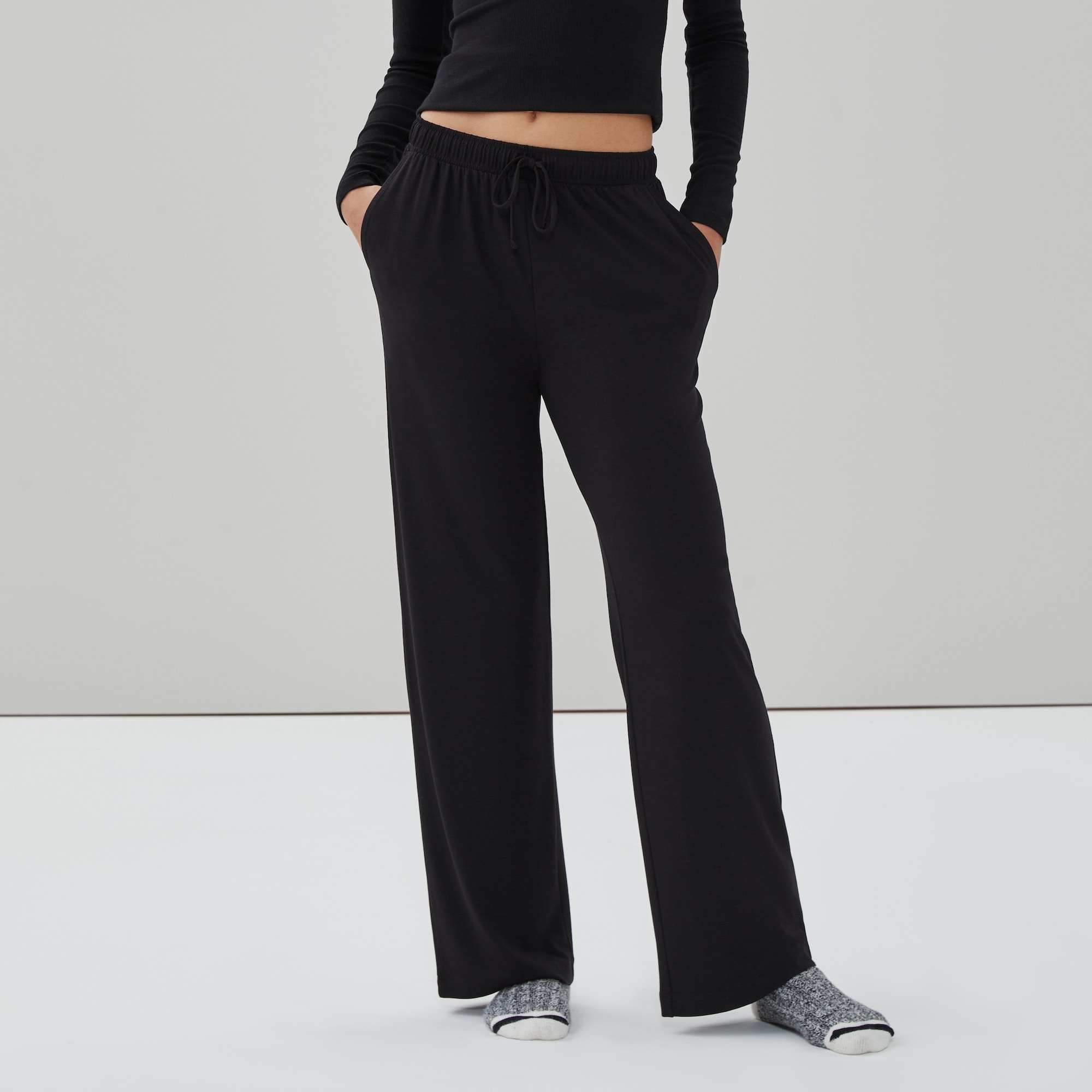 2-Pack Lounge Pant in Black from Joe Fresh