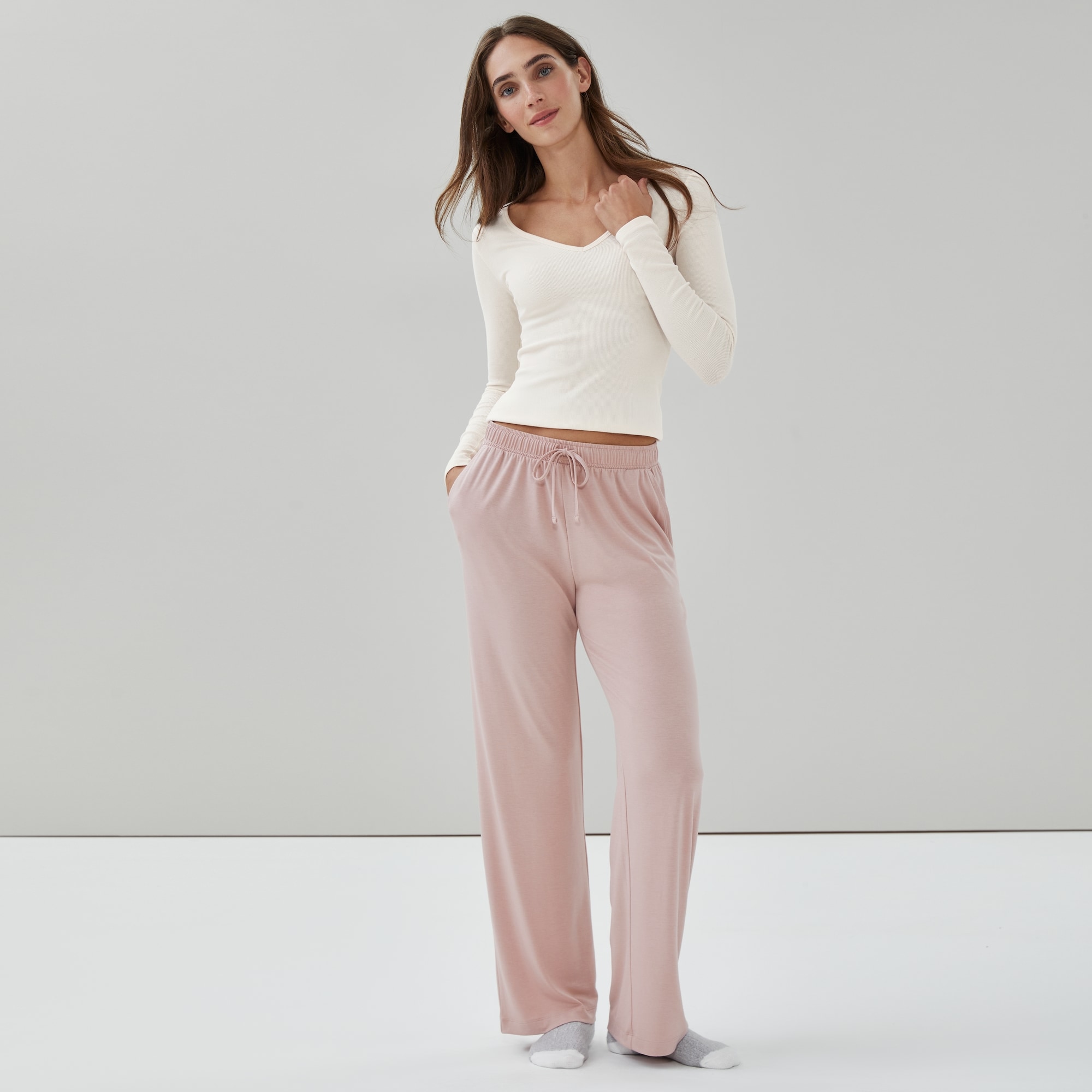 2-Pack Lounge Pant in Pink from Joe Fresh