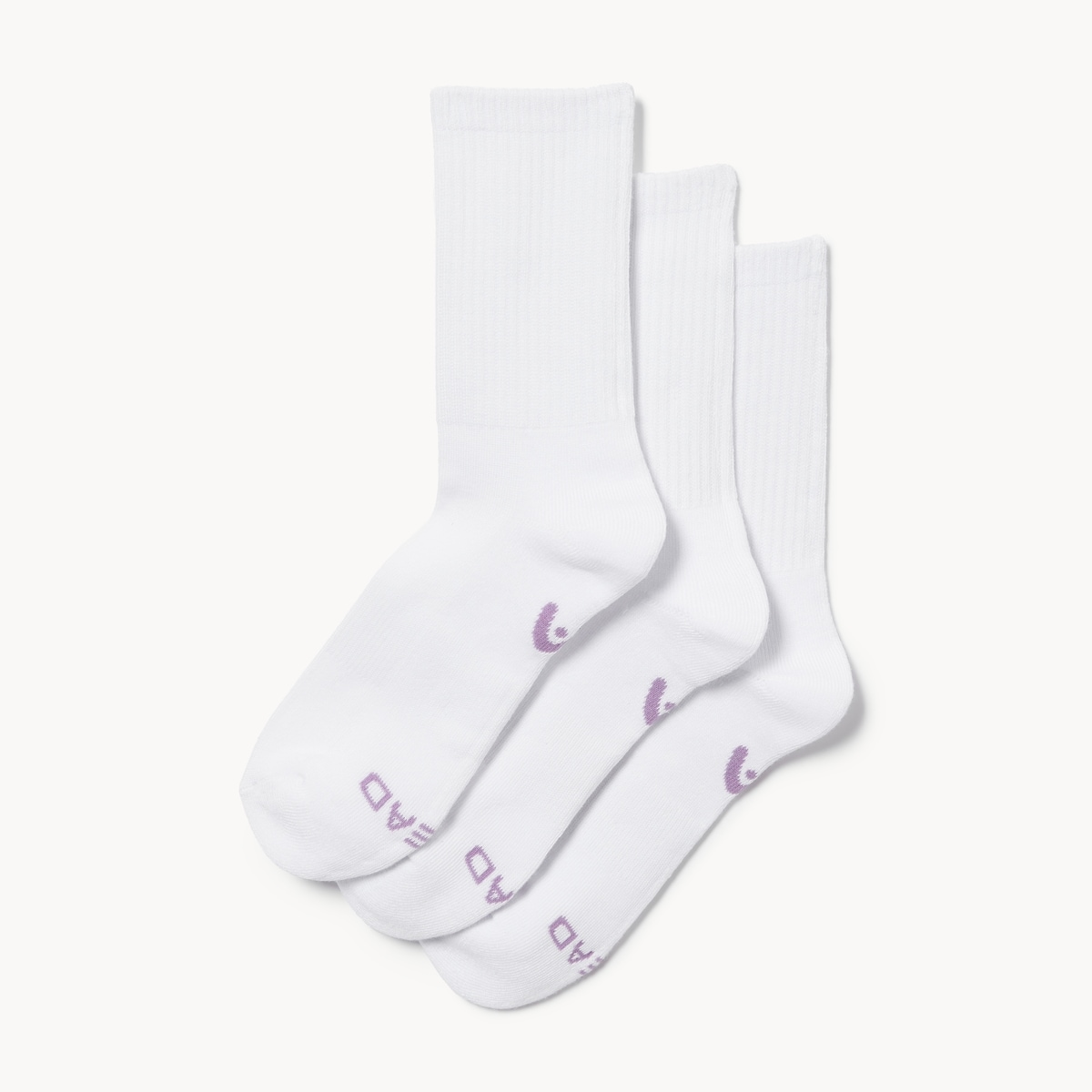 Head 3-Pack Crew Socks - White