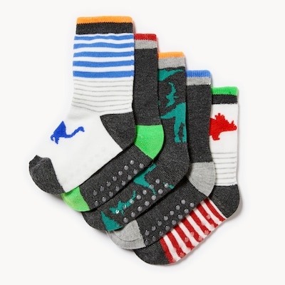 Joe Fresh Ens. 5 paires de chaussettes tube, petits garçons 1 ea, 10,00 $/1ch