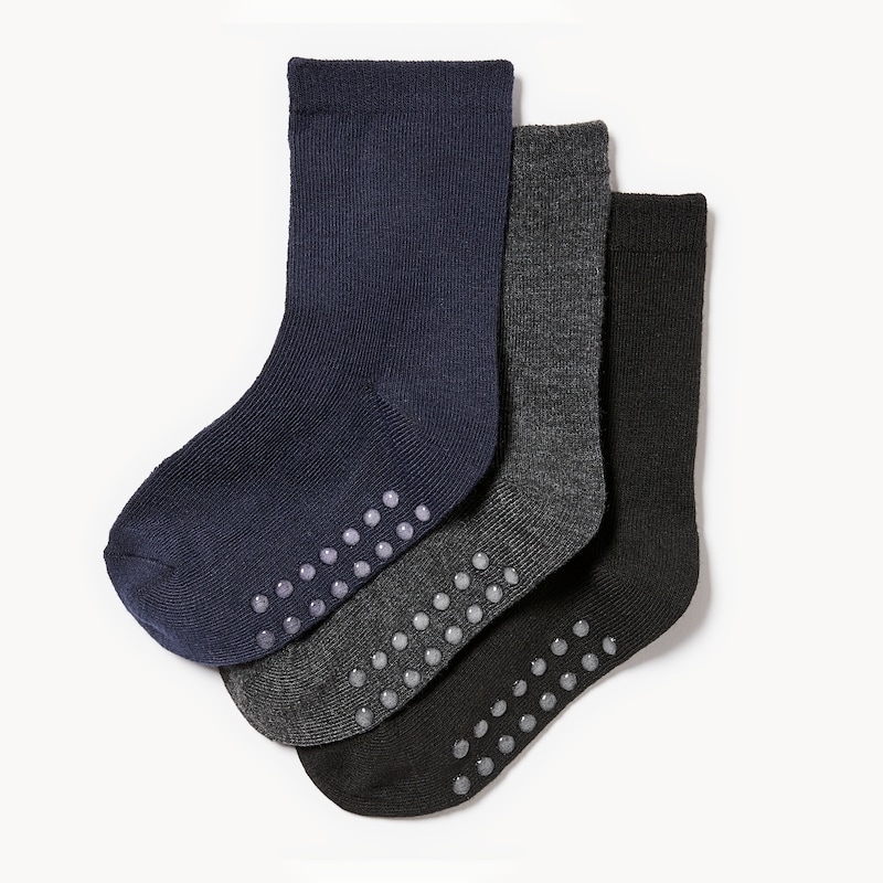 Toddler Boys' 3-Pack Crew Socks