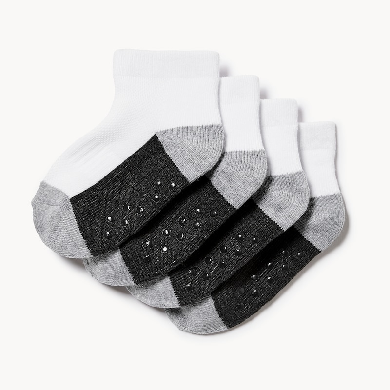 Toddler Boys' 4-Pack Low-Cut Anklets