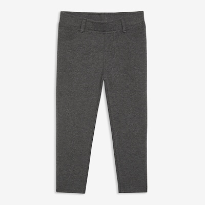 Pantalon en tricot pour petites filles - Anthracite