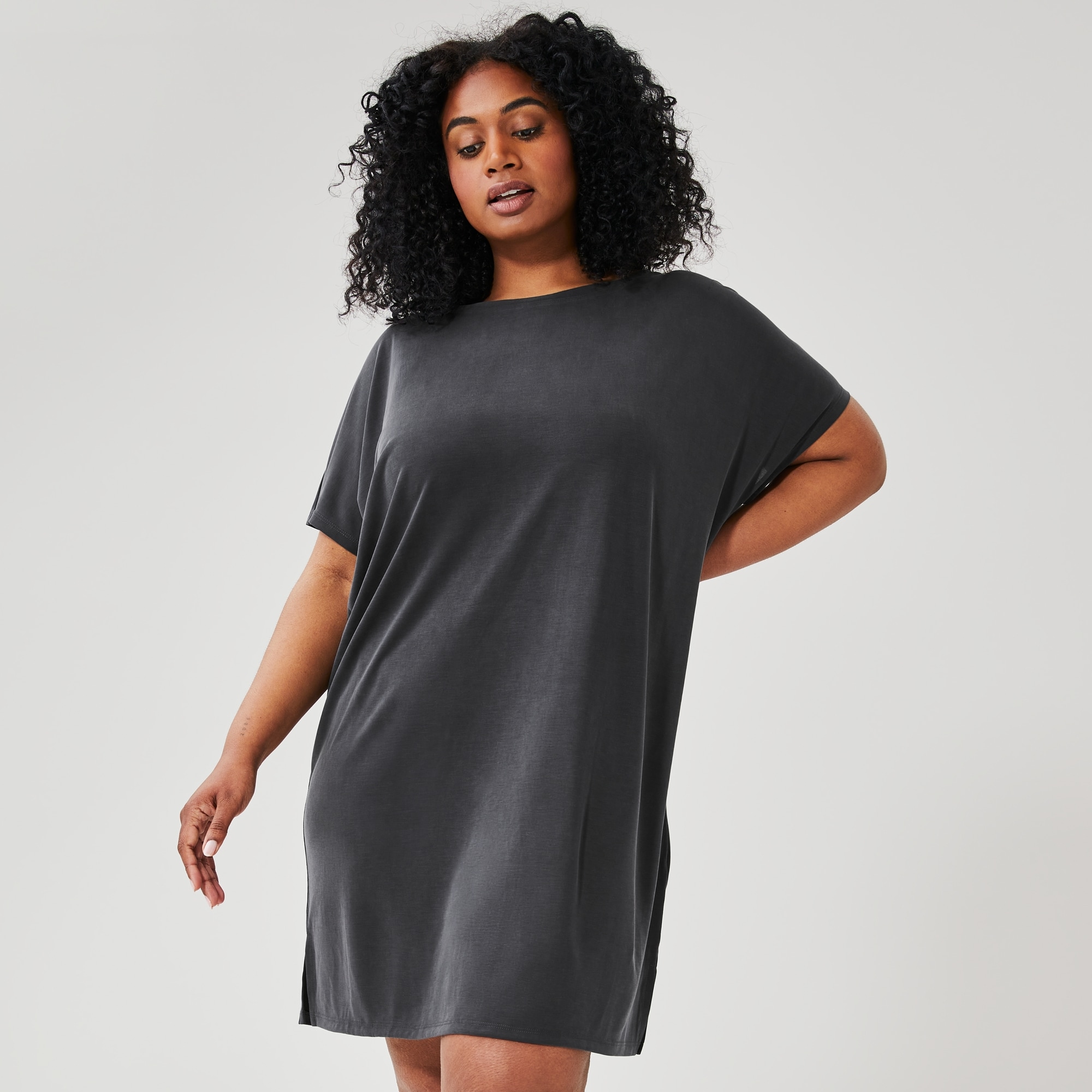 Women+ Sandwash T-Shirt Dress