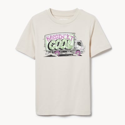 Kid Boys' Graphic T-Shirt - Taupe