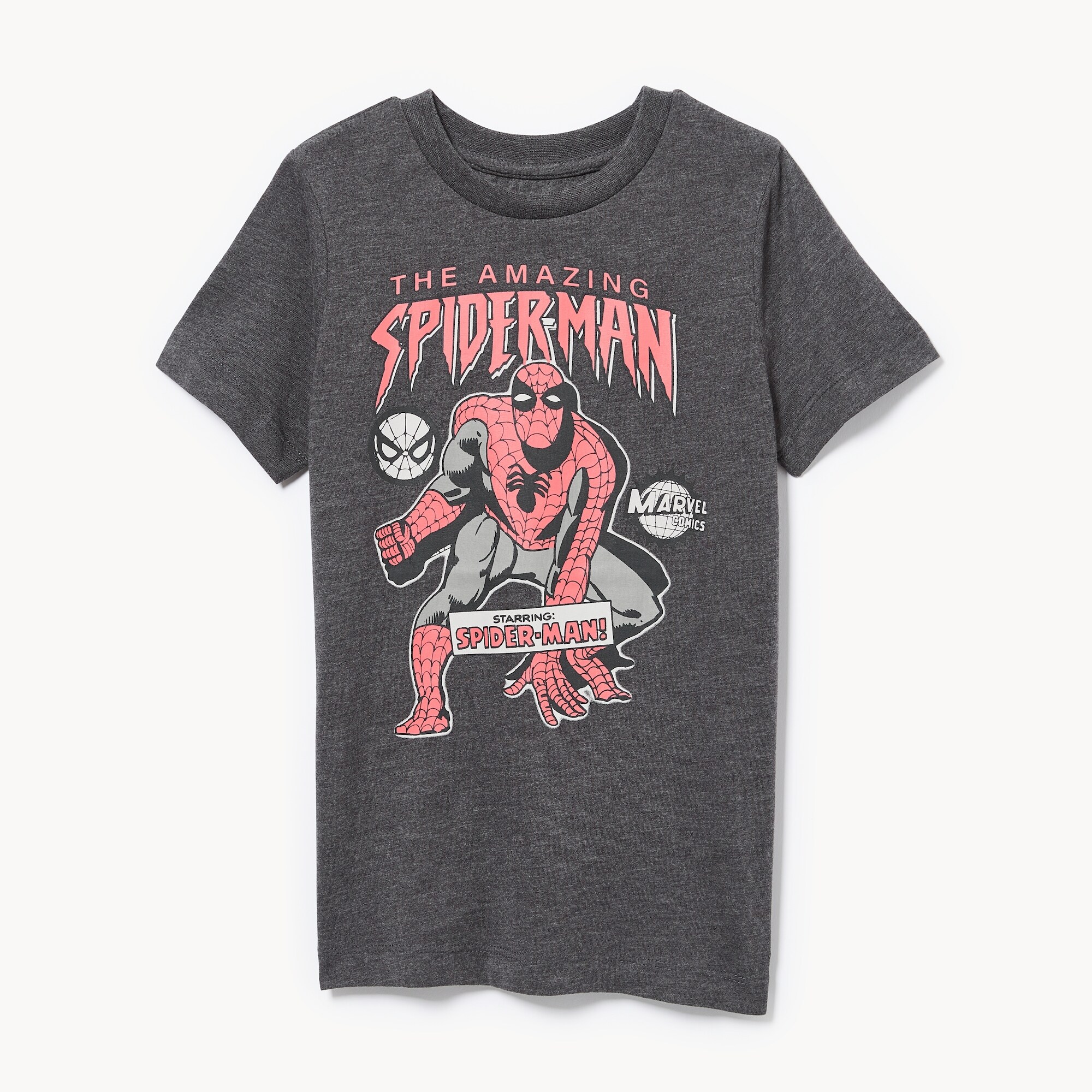 Marvel | Tops | Marvel Spidey Saves The Day Like A Boss Gray Tshirt