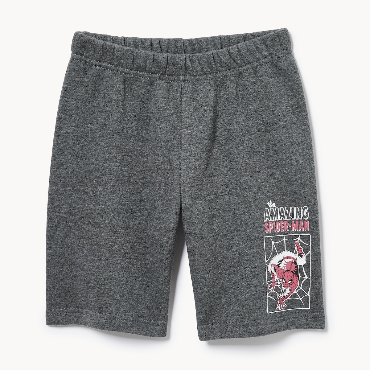Short en molleton Spider-Man de Marvel, garons - Mlange De Charbon