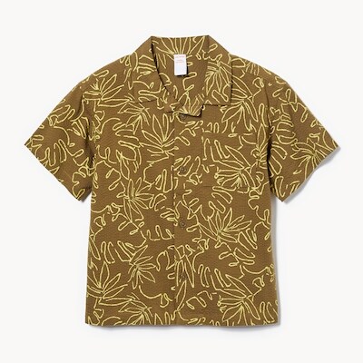 Chemise boutonne tisse pour tout-petit garon