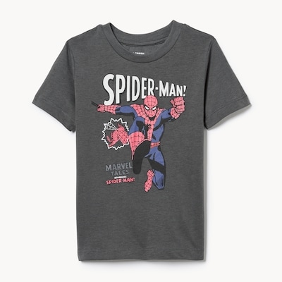 Toddler Boys' Marvel Spider-Man T-Shirt - Dark Grey