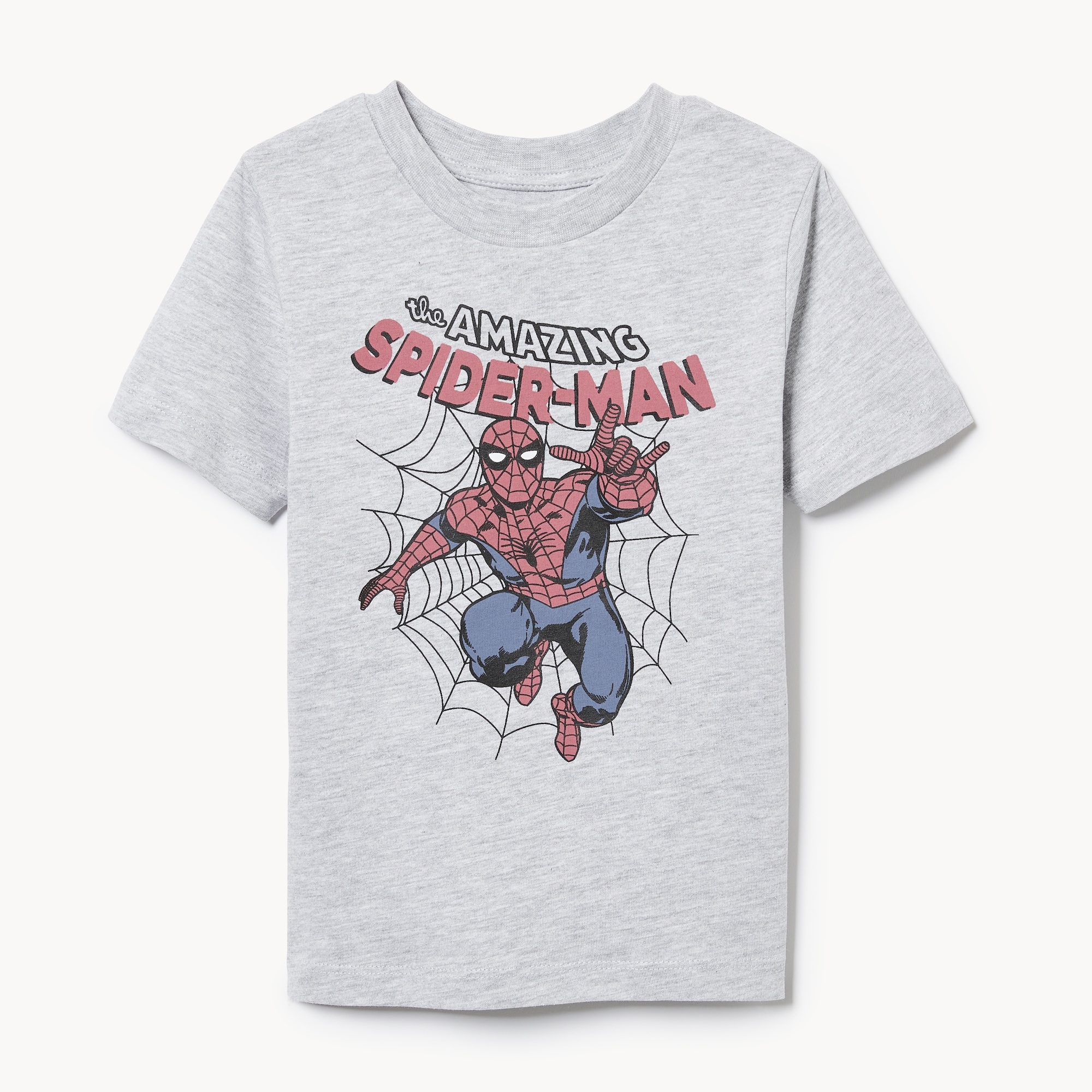 Toddler Boys' Marvel Spider-Man T-Shirt in Grey Mix from Joe Fresh
