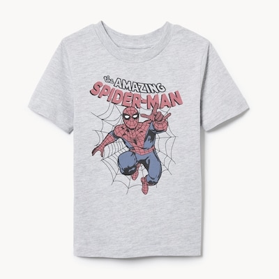 Toddler Boys' Marvel Spider-Man T-Shirt - Grey Mix
