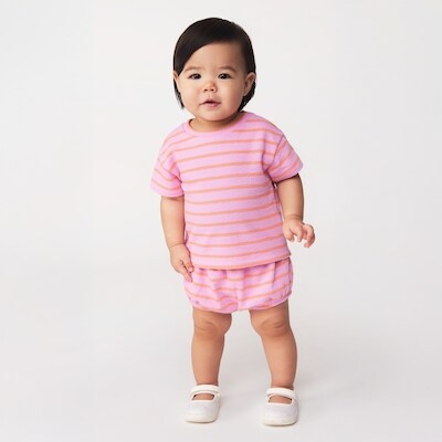 Ensemble 2pices avec t-shirt pour bbs filles