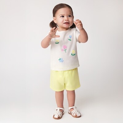 T-shirt en jersey de coton pour bbs filles