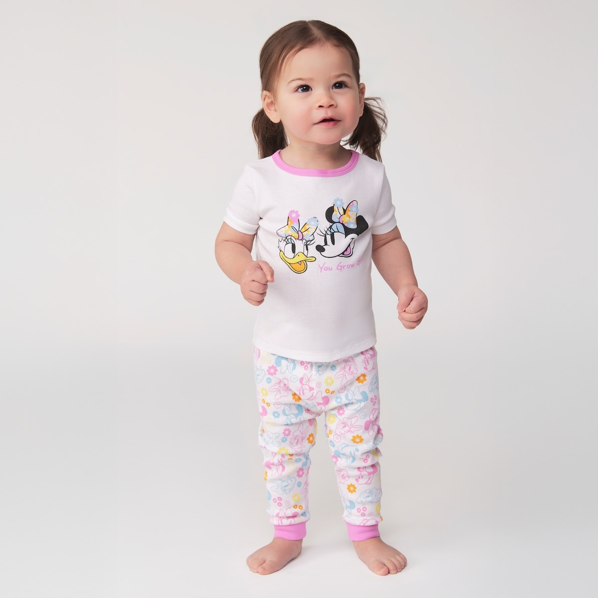 Baby Disney Minnie Mouse & Daisy Duck Sleep Set - Bright White