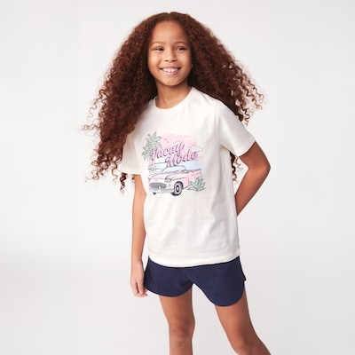 Kid Graphic T-Shirt - Off White