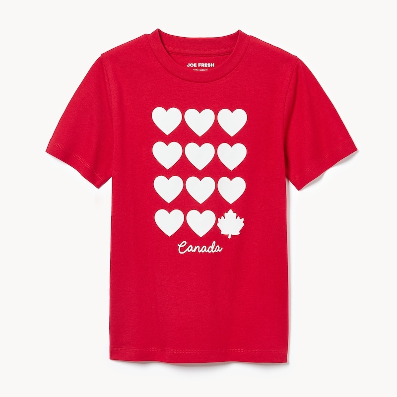 Kid Girls' Canada Graphic T-Shirt