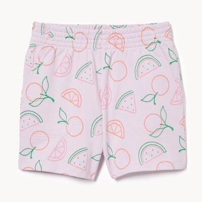 Short en ratine boucle pour filles