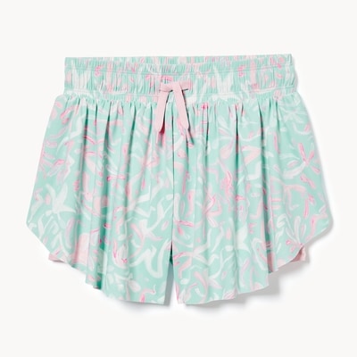 Kid Girls' Active Petal Short - Aqua