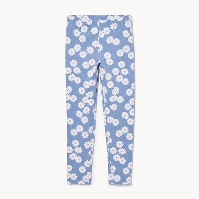 Kid Girls' Printed Legging - Dusty Blue
