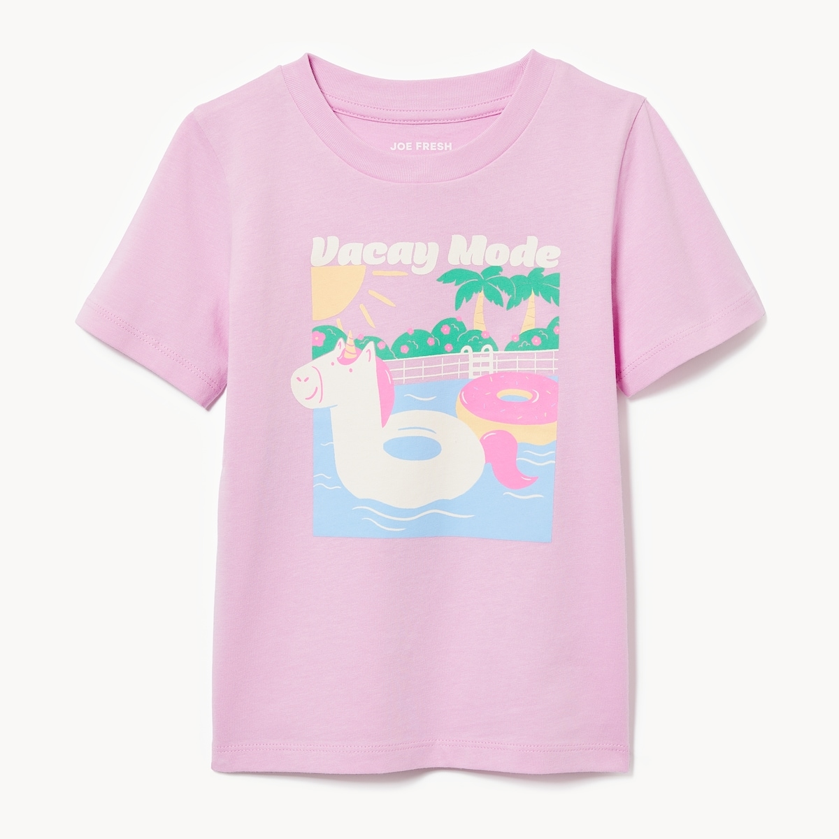 T-shirt imprim pour petites filles