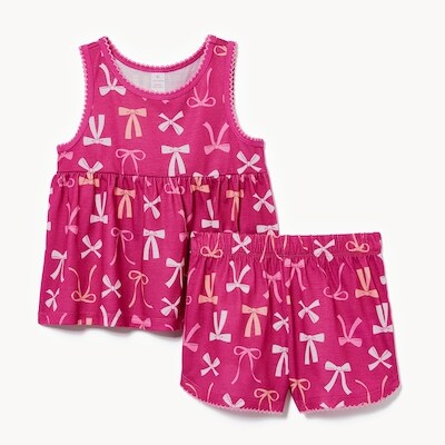 Ensemble pyjama 2pices pour petites filles
