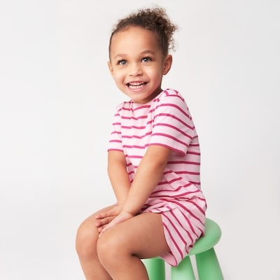 T-shirt rayures pour petites filles