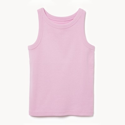Toddler Girls' Rib Tank - Light Mauve