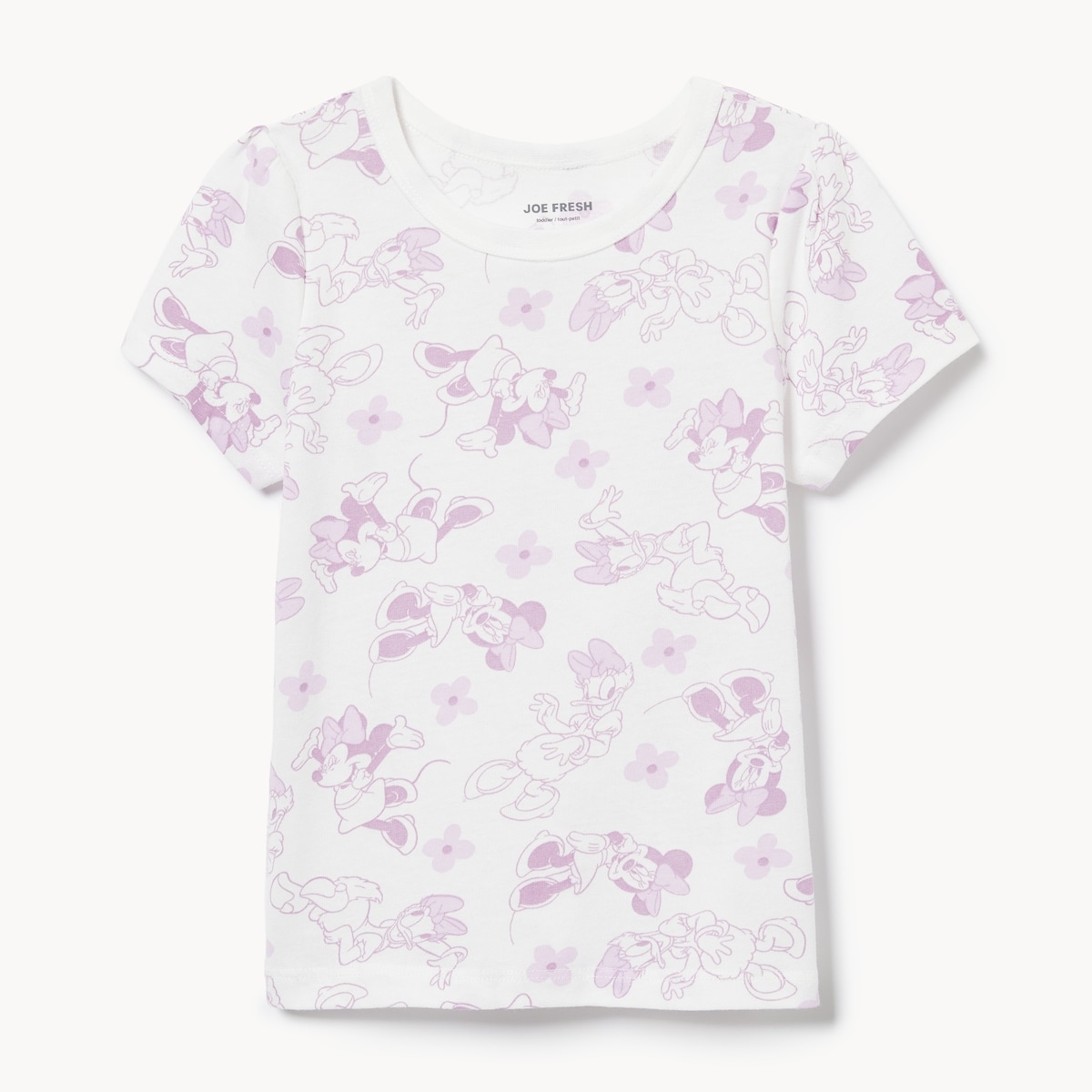 Toddler Girls' Disney Minnie Mouse & Daisy T-Shirt - White
