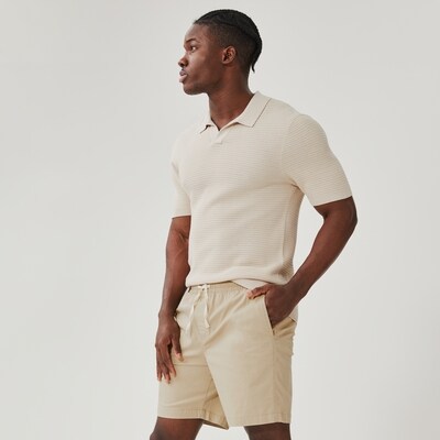 Short souple en serg pour hommes