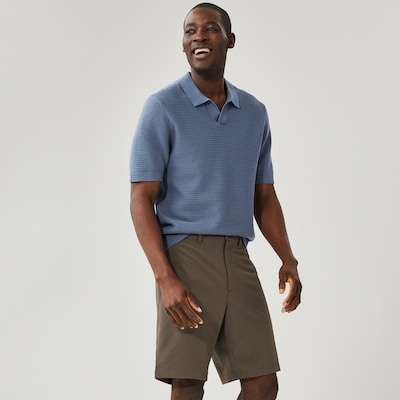 Short sport tout-aller pour hommes - Taupe