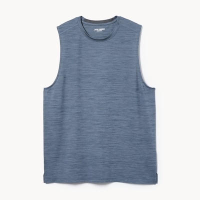 Men's Active Muscle Tank - Dark Blue Mix