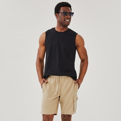 Men's Twill Short - Khaki Brown