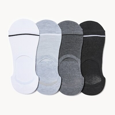 Joe Fresh Ens. de 4 paires de protège-pieds en filet, hommes 1 ea, 8,00 $/1ch