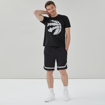 T-shirt NBA Raptors de Toronto pour adultes - Noir