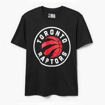 Adult NBA Toronto Raptors T-Shirt - Black