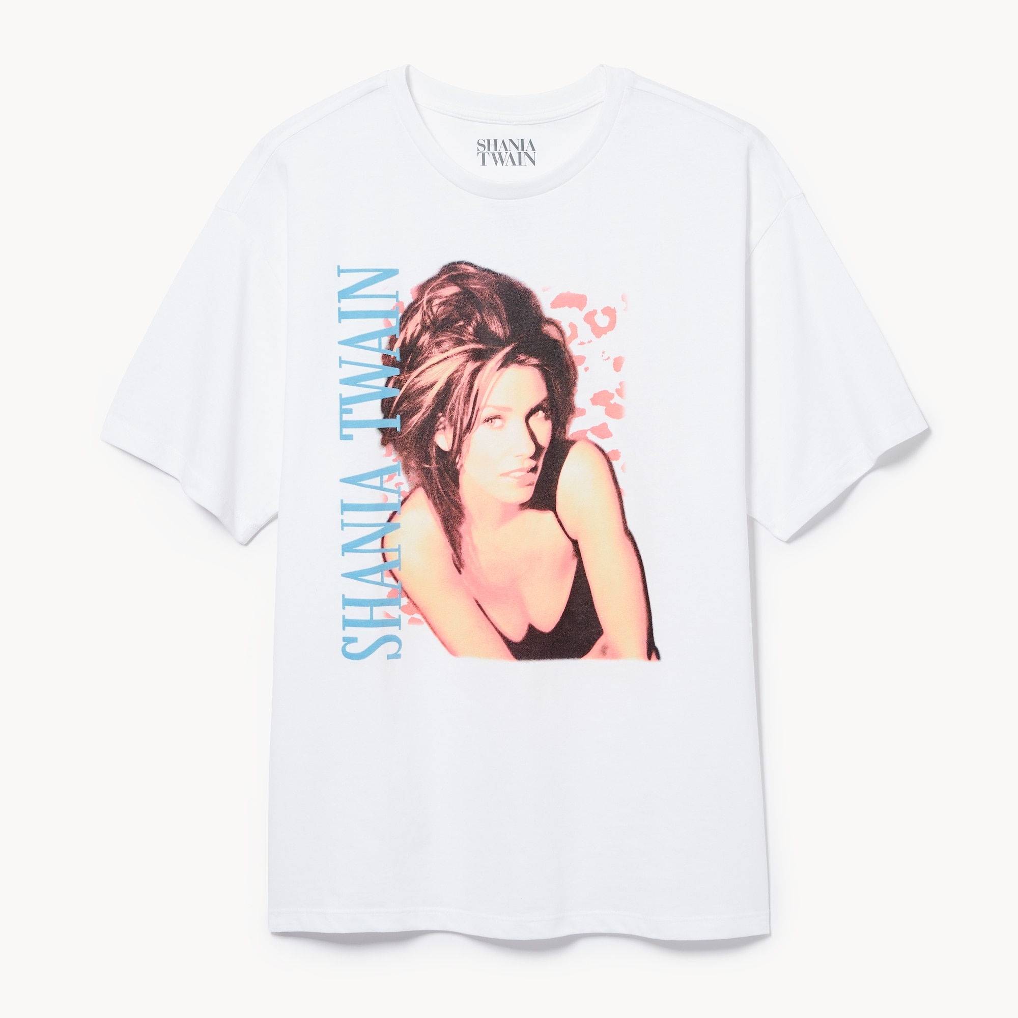 Adult Shania Twain Graphic T-Shirt in Bright White from Joe