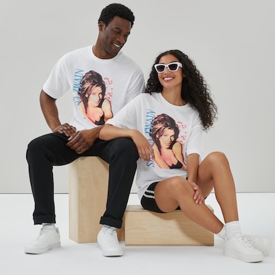 T-shirt imprimé Shania Twain pour adultes - Blanc pur