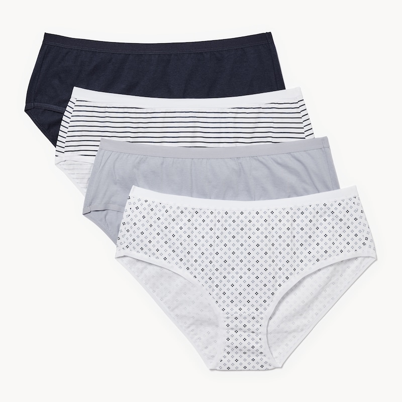 Women+ 4-Pack Organic Cotton Brief