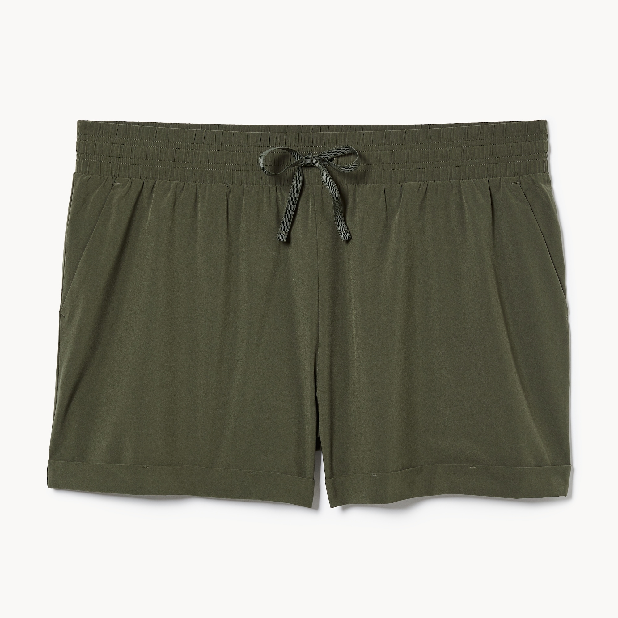 Short sport quotidien extensible sens Femmes+ dans Vert Foncé