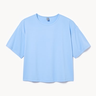 T-shirt sport court ample quilibre - Bleu Ple