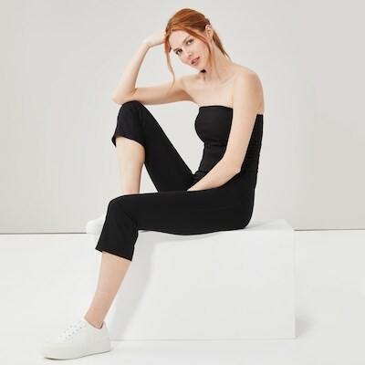 Pantalon sport court quilibre - Noir