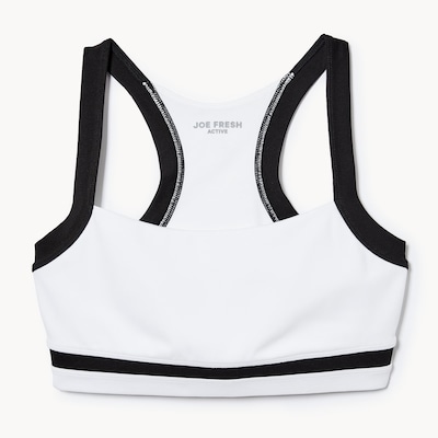 Active Sports Bra - White